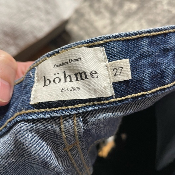 UC-Bohme, premium denim - size 27, denim jeans, slight ripped style, 100% cotton - Picture 4 of 5